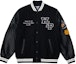 Buy Carhartt WIP SS23 Retro Embroidered Leather Baseball Jacket Black Casual. CHXJKA222043J-BKX