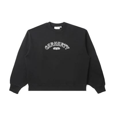 Carhartt WIP SS23 Retro Logo Embroidered Crewneck Sweatshirt Unisex CHXSWI030635J