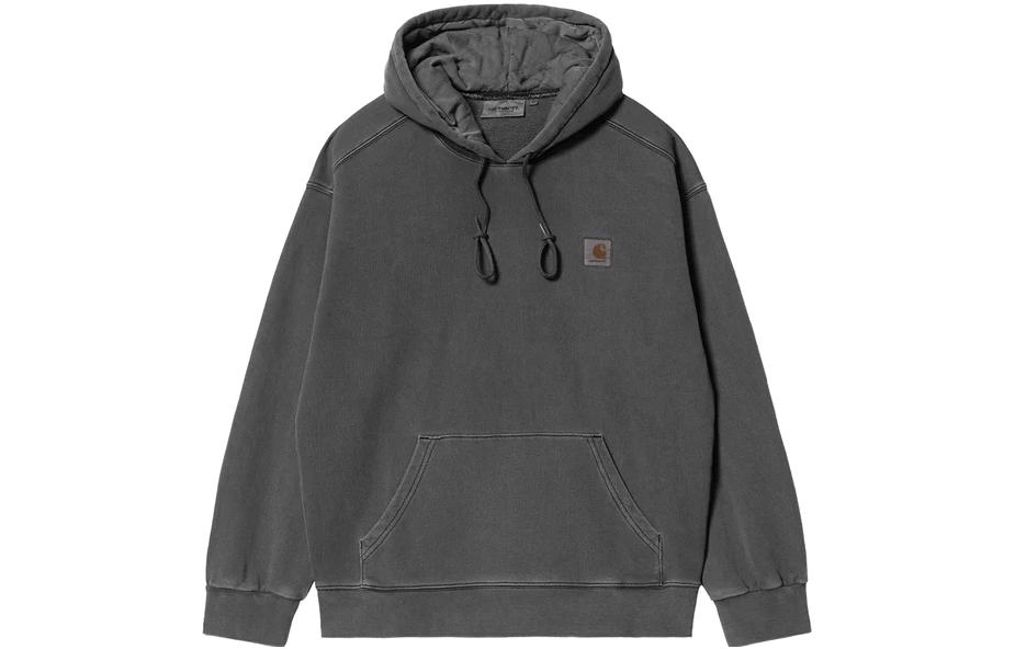 Carhartt WIP SS23 Solid Color Hoodie Gray I029963-89-GD
