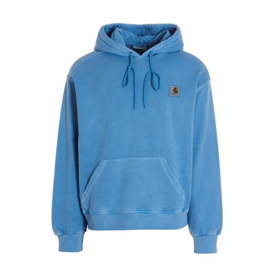 Carhartt WIP SS23 Solid Color Oversized Pocket Hoodie Blue - Fashion I029963F-1D5-GD