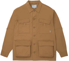 Carhartt WIP SS23 Solid Multi-Pocket Button-Up Shirt Jacket for Men A231025-0F0-XX Carhartt WIP SS23 Solid Multi-Pocket Button-Up Shirt Jacket for Men A231025-0F0-XX
