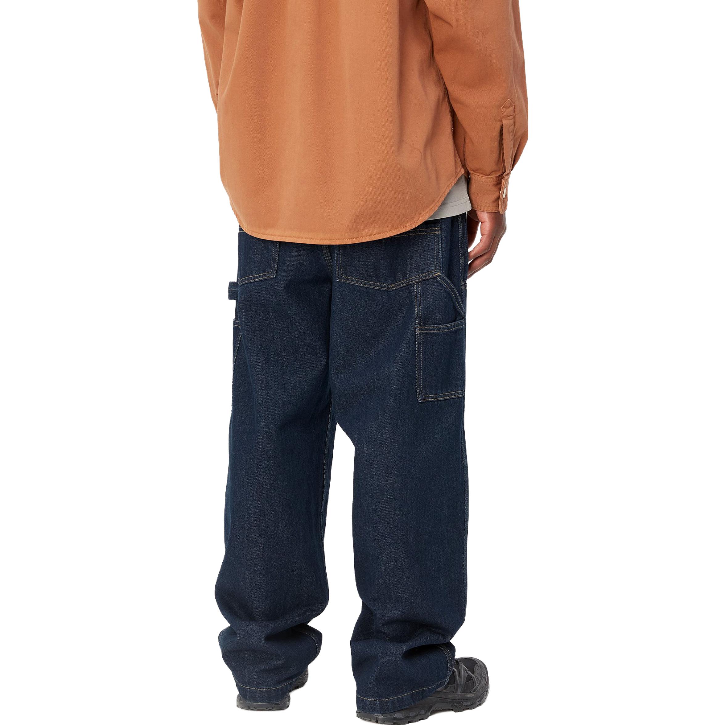 Purchase Carhartt WIP SS23 Triple-Stitch Washed Loose Fit Denim Jeans  Blue. I032106-01-06