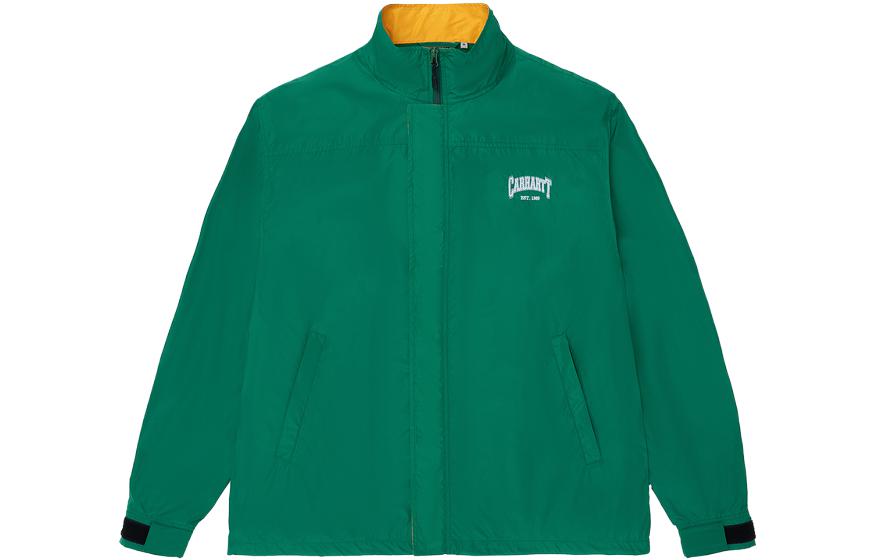 Carhartt WIP SS23 Urban Basic Lightweight Water-Resistant Logo Jacket Green Men CHXJKS231033K-GRX