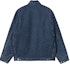 Lookbook Carhartt WIP SS23 男士水洗蓝底特律夹克,配法兰绒内里。 I031391-01-06