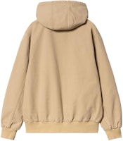 Chaqueta Activa Carhartt WIP SS24 Khaki con Bolsillo Canguro y Capucha. I032939-1YH-3K Lookbook Chaqueta Activa Carhartt WIP SS24 Khaki con Bolsillo Canguro y Capucha. I032939-1YH-3K