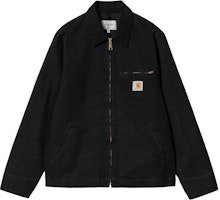 Carhartt WIP SS24 Black Corduroy Collar Loose Fit Long Sleeve Jacket. I032940-00E-3K Carhartt WIP SS24 Black Corduroy Collar Loose Fit Long Sleeve Jacket. I032940-00E-3K