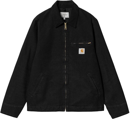 Carhartt WIP SS24 Jaket Hitam Loose Fit Lengan Panjang Kerah Corduroy. I032940-00E-3K Order Carhartt WIP SS24 Jaket Hitam Loose Fit Lengan Panjang Kerah Corduroy. I032940-00E-3K