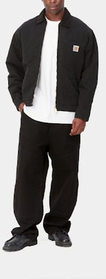 Carhartt WIP SS24 Jaket Hitam Loose Fit Lengan Panjang Kerah Corduroy. I032940-00E-3K Purchase Carhartt WIP SS24 Jaket Hitam Loose Fit Lengan Panjang Kerah Corduroy. I032940-00E-3K