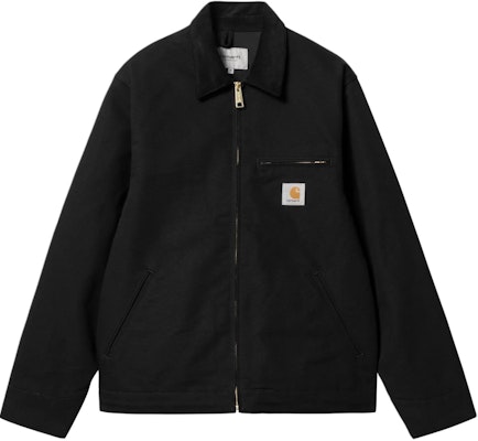 Chaqueta de manga larga negra con cremallera y cuello Carhartt WIP SS24. I032940-00E-01 Order Chaqueta de manga larga negra con cremallera y cuello Carhartt WIP SS24. I032940-00E-01