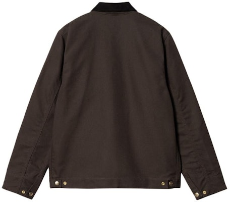 Carhartt WIP SS24 Detroit Jacket Kerah Corduroy Tobacco Black. I032940-1YL-01 Lookbook Carhartt WIP SS24 Detroit Jacket Kerah Corduroy Tobacco Black. I032940-1YL-01