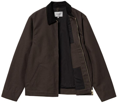 Carhartt WIP SS24 Detroit Jacket Kerah Corduroy Tobacco Black. I032940-1YL-01 Shop Carhartt WIP SS24 Detroit Jacket Kerah Corduroy Tobacco Black. I032940-1YL-01