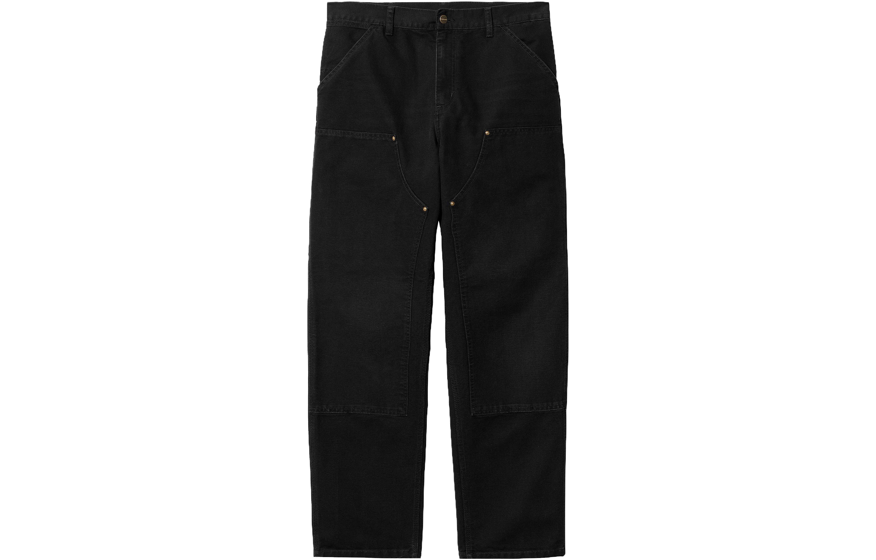 Carhartt WIP SS24  Double Knee Work Straight Cut Jeans. I031501-89-3K