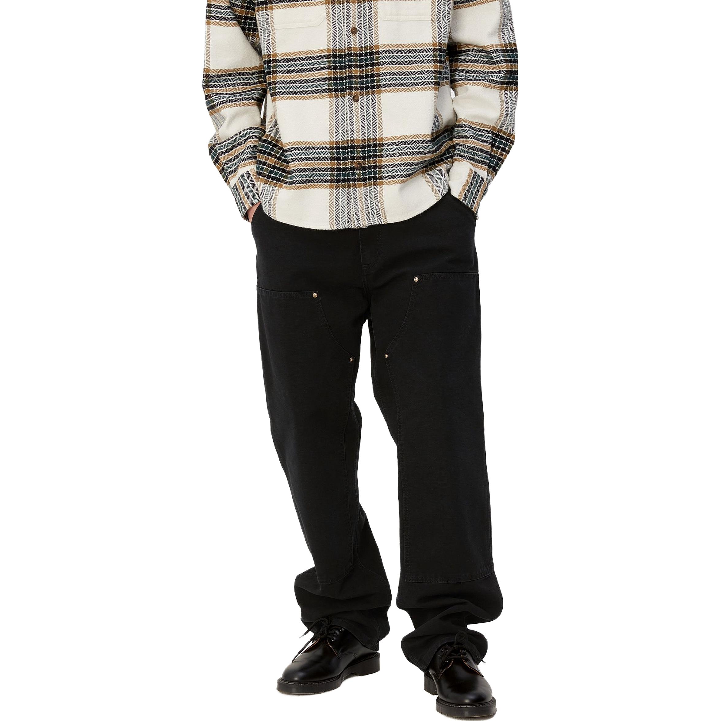 Shop カーハート WIP SS24 ダブルニー ワーク ストレートカット ジーンズ I031501-89-3K