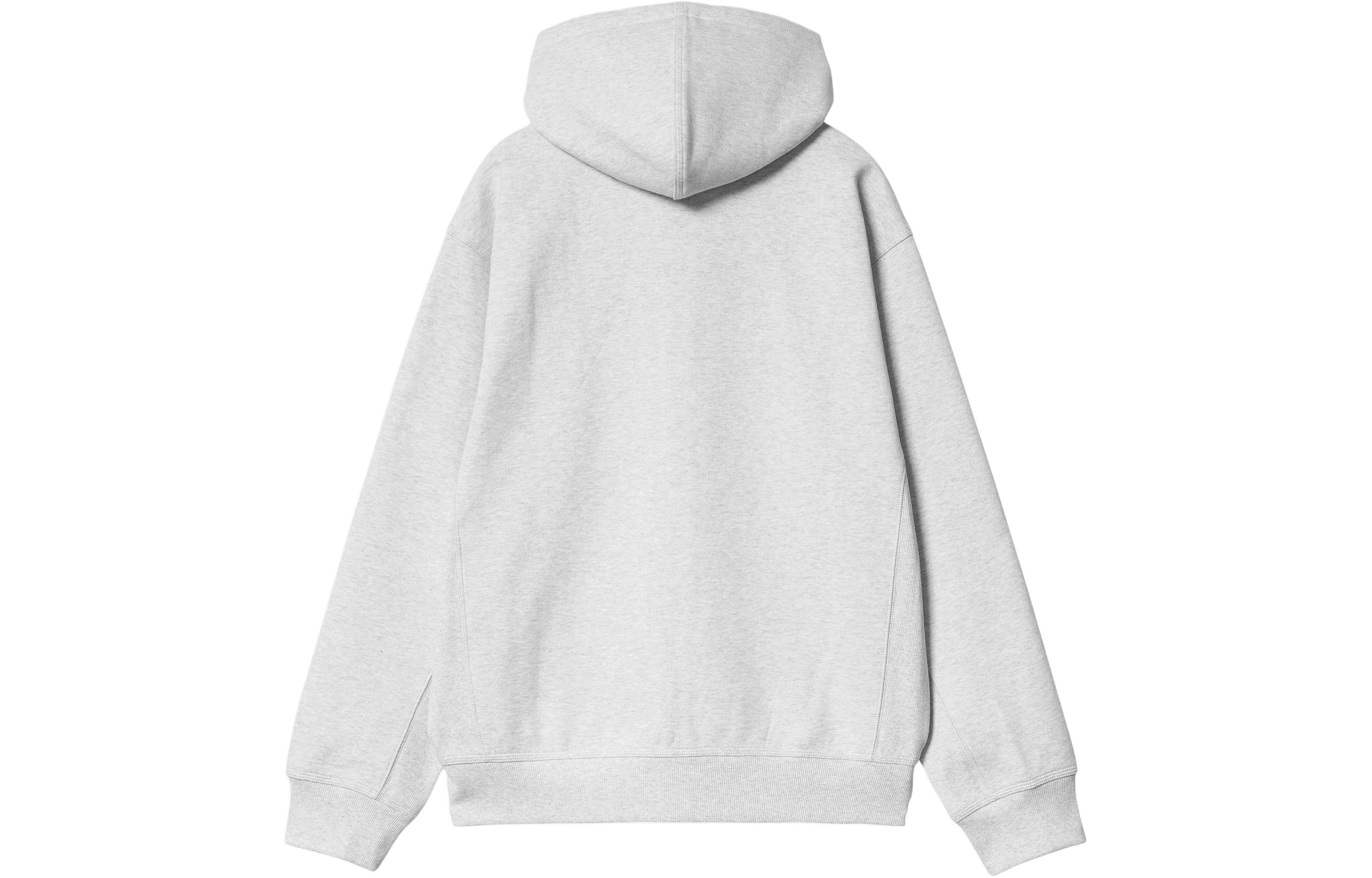 Lookbook 카하트 WIP SS24 후디드 아메리칸 스크립트 자켓 라이트 그레이 I033063-482-XX