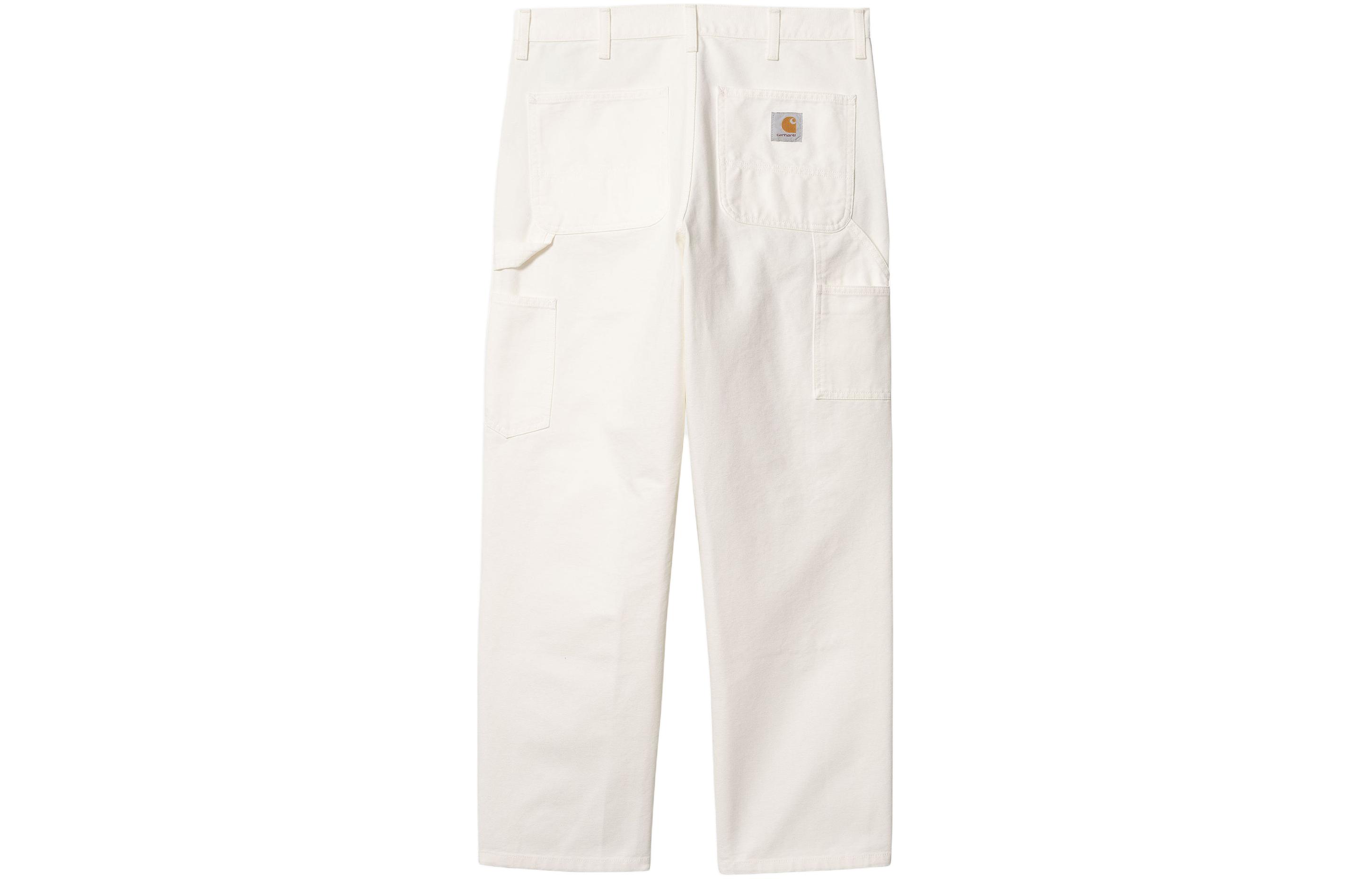 Lookbook Carhartt WIP SS24 Celana Kerja Straight-Leg Milk White. I031501-D6-02