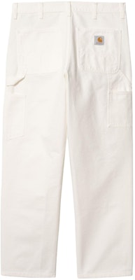 칼하트 WIP SS24 스트레이트 핏 작업 바지 밀크 화이트 I031501-D6-02 Lookbook 칼하트 WIP SS24 스트레이트 핏 작업 바지 밀크 화이트 I031501-D6-02