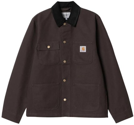 Carhartt WIP SS24 Jaket Kolar Single-Breasted Tembakau. I031519-1YL-01 Order Carhartt WIP SS24 Jaket Kolar Single-Breasted Tembakau. I031519-1YL-01