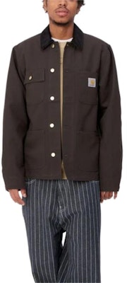 Carhartt WIP SS24 Jaket Kolar Single-Breasted Tembakau. I031519-1YL-01 Shop Carhartt WIP SS24 Jaket Kolar Single-Breasted Tembakau. I031519-1YL-01