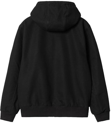 칼하트 WIP SS24 액티브 자켓 블랙 후드 집업 롱슬리브 자켓. I032939-89-01 Lookbook 칼하트 WIP SS24 액티브 자켓 블랙 후드 집업 롱슬리브 자켓. I032939-89-01