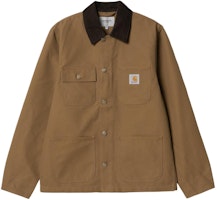 Carhartt WIP SS24 Badge Graphic Single-Breasted Long-Sleeve Jacket Brown Men’s I031519-00S-01 Carhartt WIP SS24 Badge Graphic Single-Breasted Long-Sleeve Jacket Brown Men’s I031519-00S-01
