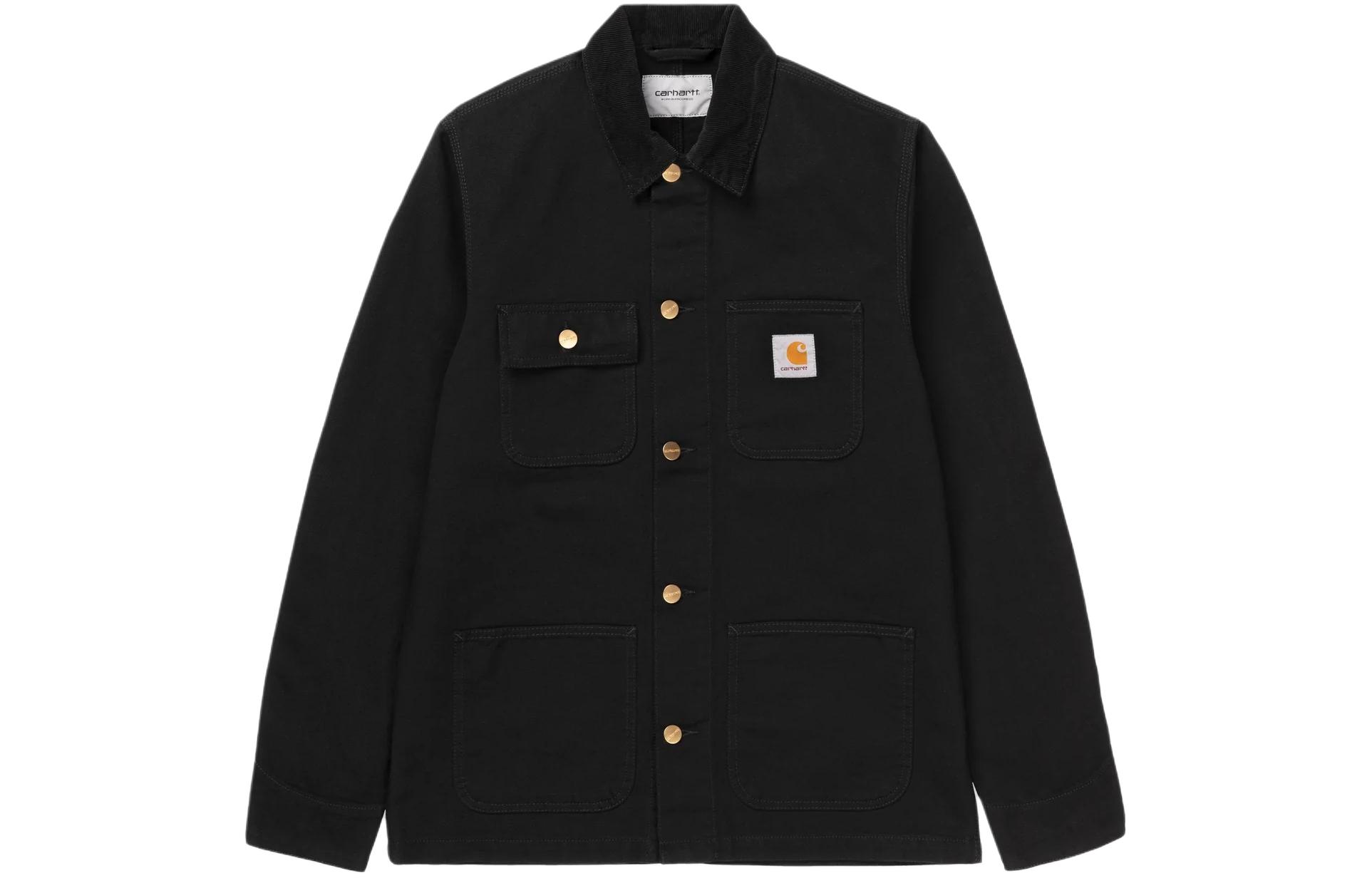 Carhartt WIP SS24 Badge Single-Breasted Collar Jacket Black  Outerwear I031519-00S-02 圖 2