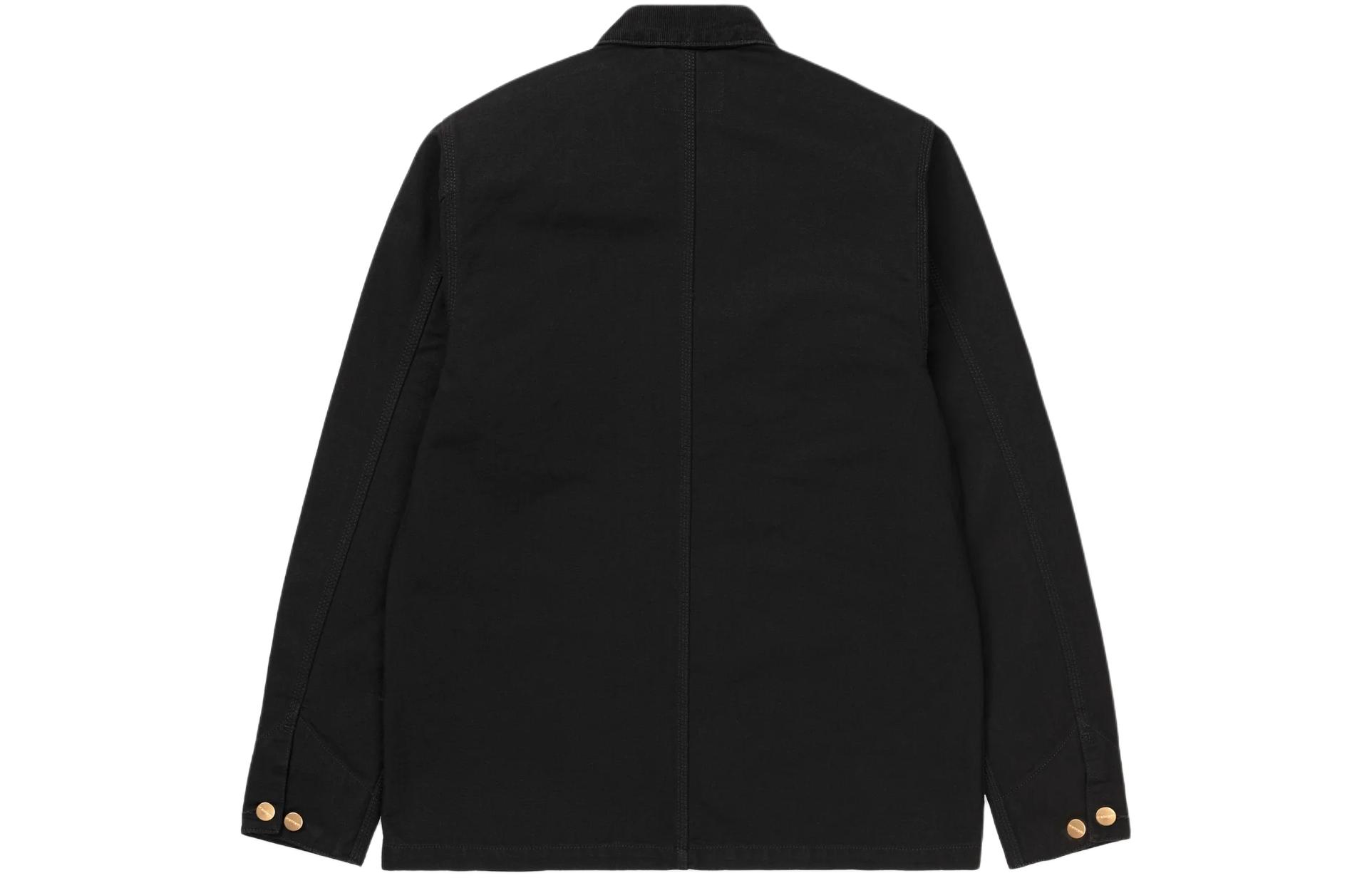 Carhartt WIP SS24 Badge Single-Breasted Collar Jacket Black  Outerwear I031519-00S-02 圖 3