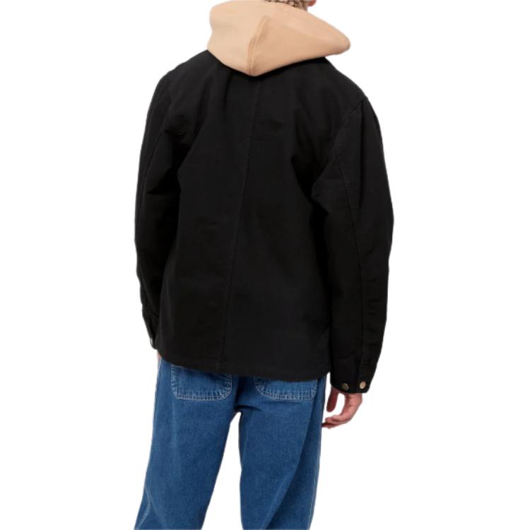 Carhartt WIP SS24 Badge Single-Breasted Collar Jacket Black  Outerwear I031519-00S-02 圖 5