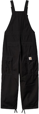 Carhartt WIP SS24 Black Cargo Bib Overall Unisex Long Straps. I033115-89-02 Lookbook Carhartt WIP SS24 Black Cargo Bib Overall Unisex Long Straps. I033115-89-02