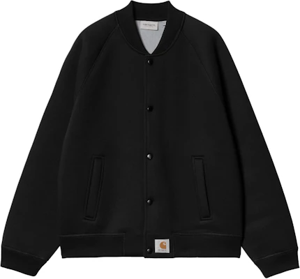 Carhartt WIP SS24 Car-Lux 黑色飛行外套 男女款 長袖壓扣外套 I032933-0GL-XX Buy Carhartt WIP SS24 Car-Lux 黑色飛行外套 男女款 長袖壓扣外套 I032933-0GL-XX