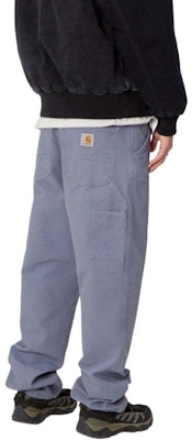 カーハート WIP SS24 ダブルニー リラックスフィット ワークパンツ ブルーパープル - カジュアルウェア I031501-1YD-3K Purchase カーハート WIP SS24 ダブルニー リラックスフィット ワークパンツ ブルーパープル - カジュアルウェア I031501-1YD-3K