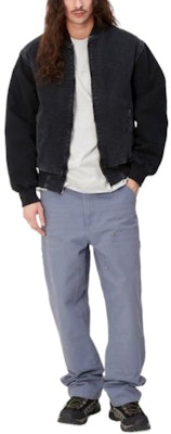 カーハート WIP SS24 ダブルニー リラックスフィット ワークパンツ ブルーパープル - カジュアルウェア I031501-1YD-3K Sizing カーハート WIP SS24 ダブルニー リラックスフィット ワークパンツ ブルーパープル - カジュアルウェア I031501-1YD-3K