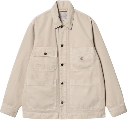 Carhartt WIP SS24 Garrison Coat Garment-Dyed Button-Up Jacket Men’s Off-White I033114-1YC-4J Buy Carhartt WIP SS24 Garrison Coat Garment-Dyed Button-Up Jacket Men’s Off-White I033114-1YC-4J