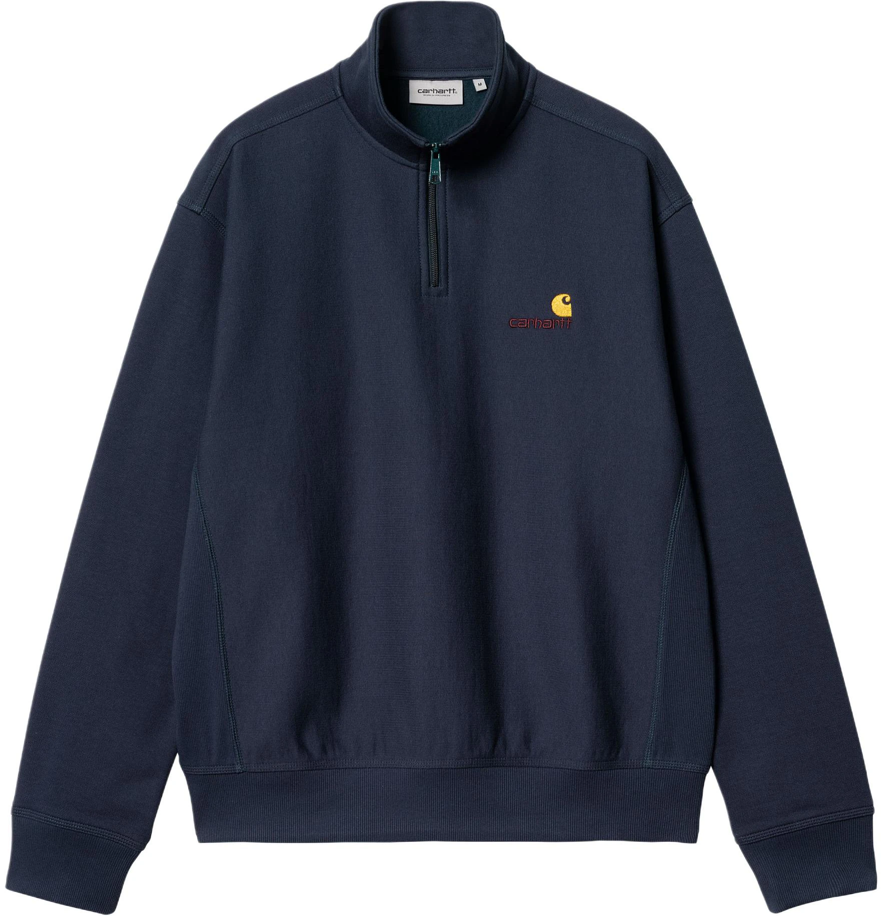 carhartt-wip-ss-24-half-zip-american-script-logo-loose-fit-sweatshirt-i027014-29-l-xx