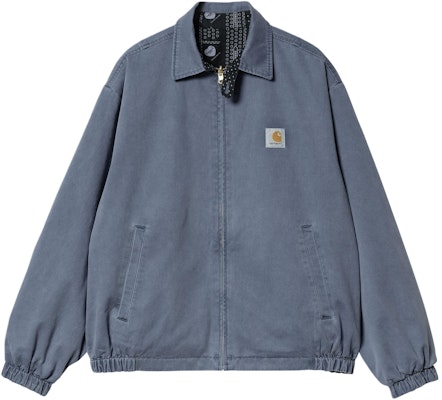 カーハート WIP SS24 ハリス リバーシブル ジップジャケット ブルー 長袖. A241001-77-PG Buy カーハート WIP SS24 ハリス リバーシブル ジップジャケット ブルー 長袖. A241001-77-PG