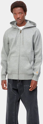 Carhartt WIP SS24 Hooded Chase Jacket Kelabu - Jaket Longgar Zip-Up I033664-00M-XX Purchase Carhartt WIP SS24 Hooded Chase Jacket Kelabu - Jaket Longgar Zip-Up I033664-00M-XX