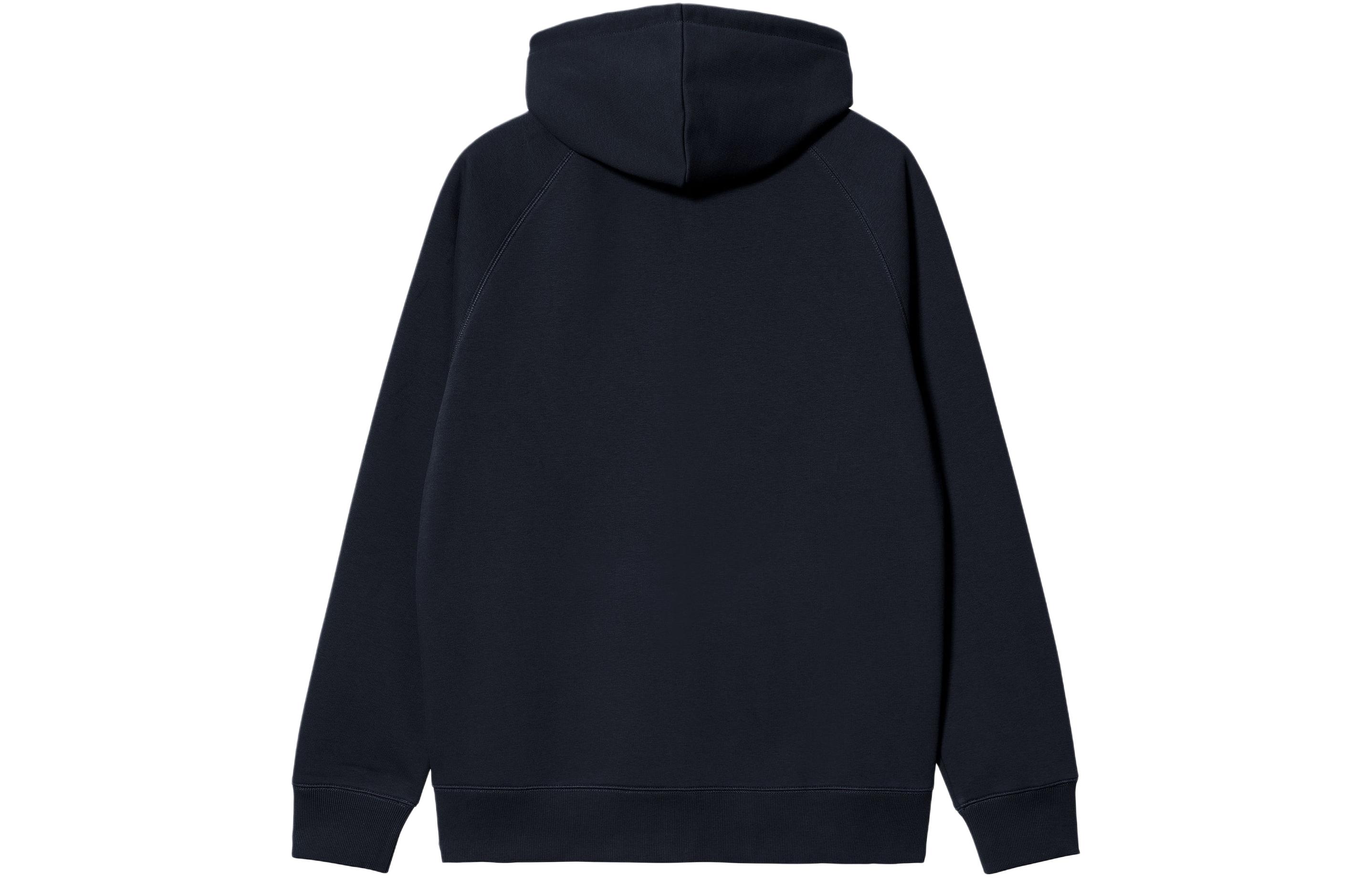 Carhartt WIP SS24 Hooded Chase Jacket Navy Blue - Zip, Logo Embroidery I033664-00H-XX 圖 3