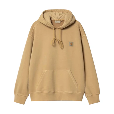 Carhartt WIP SS24 Hooded Nelson Kangaroo Pocket Sweatshirt Unisex - Khaki I029963-1YH-GD