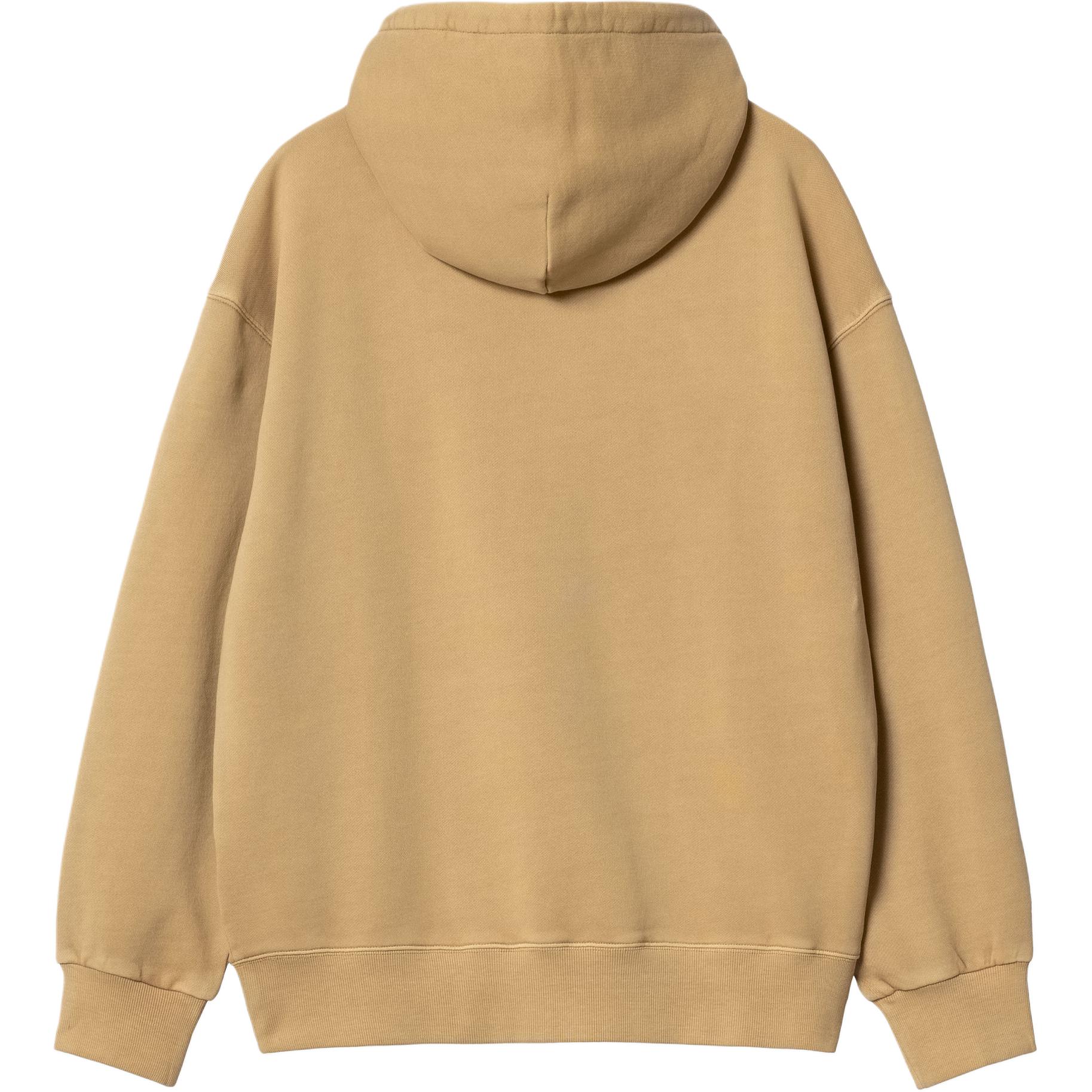 Carhartt WIP SS24 Hooded Nelson Kangaroo Pocket Sweatshirt Unisex - Khaki I029963-1YH-GD 圖 3