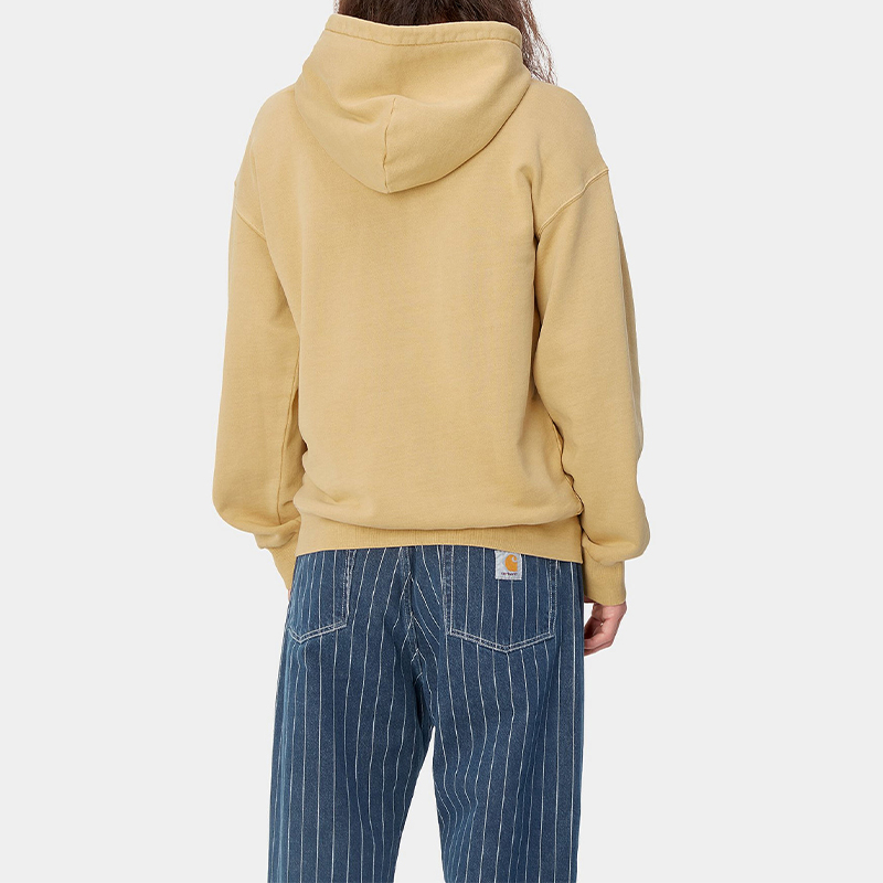 Carhartt WIP SS24 Hooded Nelson Kangaroo Pocket Sweatshirt Unisex - Khaki I029963-1YH-GD 圖 6