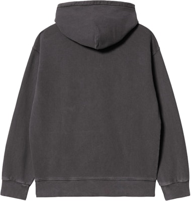 Carhartt WIP SS24连帽Nelson卫衣 男女同款 深灰色袋鼠口袋. I029963-98-GD Lookbook Carhartt WIP SS24连帽Nelson卫衣 男女同款 深灰色袋鼠口袋. I029963-98-GD