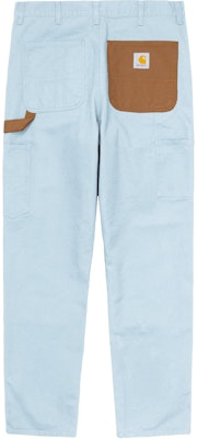 Carhartt WIP SS24 Celana Straight Fit Longgar Logo Baru Tahun Baru Biru Muda Unisex I034239-23F-2M702 Lookbook Carhartt WIP SS24 Celana Straight Fit Longgar Logo Baru Tahun Baru Biru Muda Unisex I034239-23F-2M702