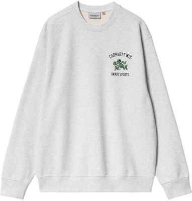 Carhartt WIP SS24 標誌款中性灰色圓領長袖上衣 I033239-482-XX Buy Carhartt WIP SS24 標誌款中性灰色圓領長袖上衣 I033239-482-XX