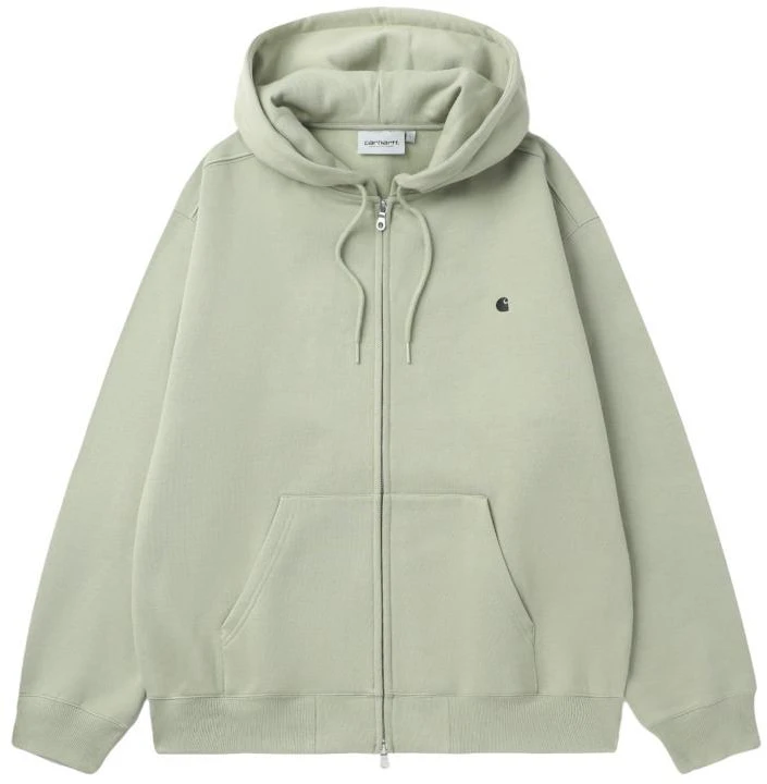 carhartt-wip-ss-24-logo-embroidered-zip-up-sweatshirt-unisex-moss-green-chxjkf-23-a047-l-grl