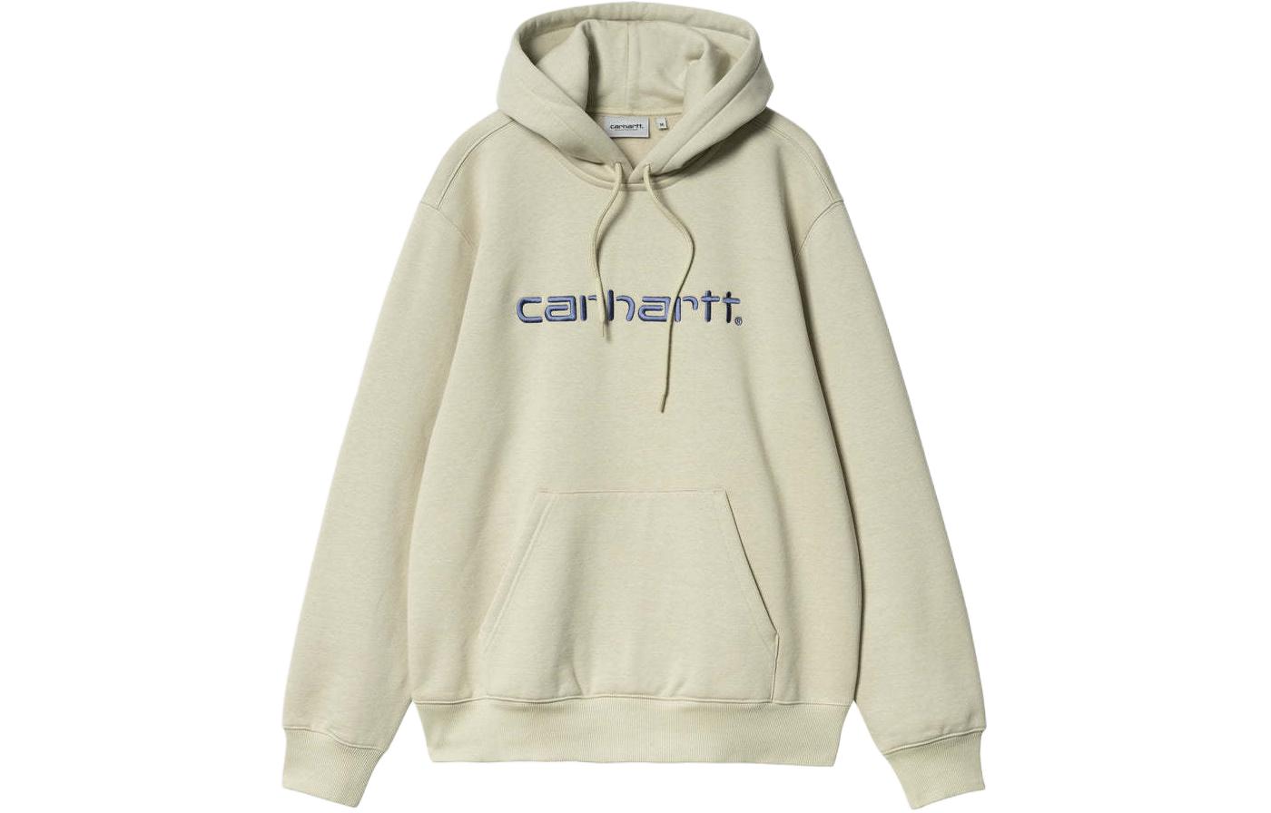 Carhartt WIP SS24 Loose Graphic Embroidered Hoodie Long Sleeve - Green I030547-24G-XX