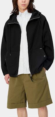 Carhartt WIP SS24 Madock Jaket Unisex Hitam Relaxed Fit dengan Label Bendera & Zip. I032982-89-06 Purchase Carhartt WIP SS24 Madock Jaket Unisex Hitam Relaxed Fit dengan Label Bendera & Zip. I032982-89-06