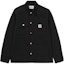 Buy Carhartt WIP SS24 Michigan Jacket Black Corduroy Collar Vintage Menswear I026480-89-02