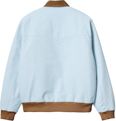 カーハート WIP SS24 新年限定 サンタフェジャケット ライトブルー ユニセックス. I034238-23F-2M702 Lookbook カーハート WIP SS24 新年限定 サンタフェジャケット ライトブルー ユニセックス. I034238-23F-2M702