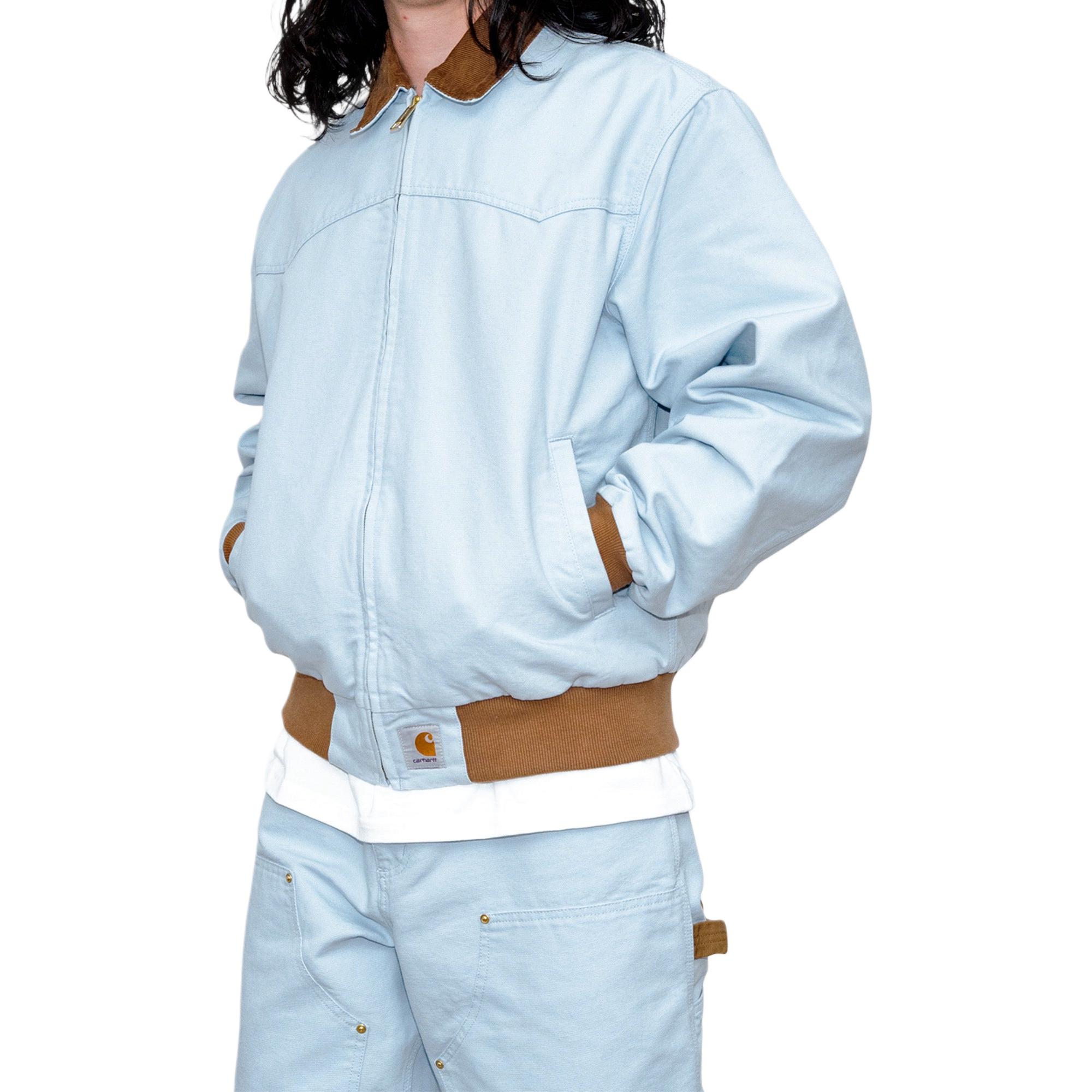Sizing カーハート WIP SS24 新年限定 サンタフェジャケット ライトブルー ユニセックス. I034238-23F-2M702