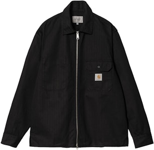 カーハート WIP SS24 レイナー シャツジャケット ブラック長袖ジャケット I033276-89-GD Buy カーハート WIP SS24 レイナー シャツジャケット ブラック長袖ジャケット I033276-89-GD
