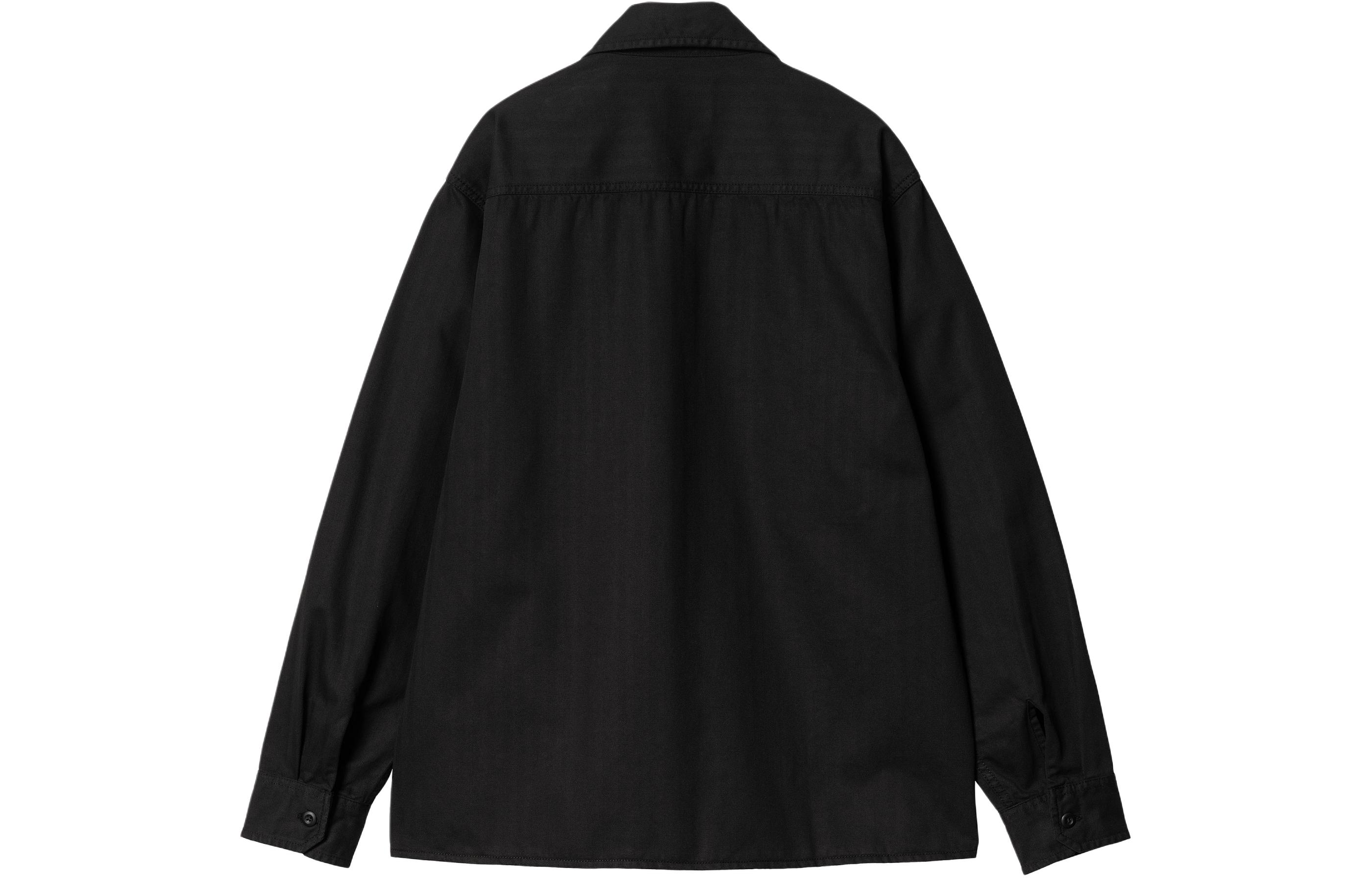 Lookbook カーハート WIP SS24 レイナー シャツジャケット ブラック長袖ジャケット I033276-89-GD